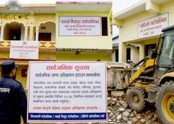 पर्सामा अतिक्रमणविरुद्ध कडा कदमः तीन गाउँपालिकाद्वारा समयसीमा तोक्दै चेतावनी