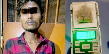 ब्राउन सुगरसहित एकजना युवक पक्राउ
