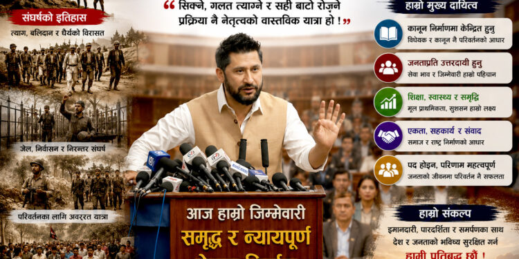 राजनीति केवल पद होइन, जिम्मेवारी होः अब परिणाम दिने बेला आएको छ !
