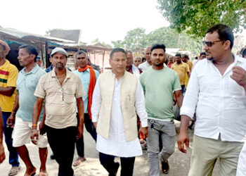 सांसद शाक्यद्वारा इप्रका सुपौलीको अनुगमन