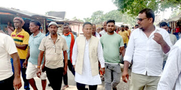 सांसद शाक्यद्वारा इप्रका सुपौलीको अनुगमन