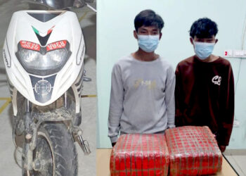 पथलैयाबाट स्कुटरबाट २१ केजी गाँजा बरामद, दुई जना पक्राउ