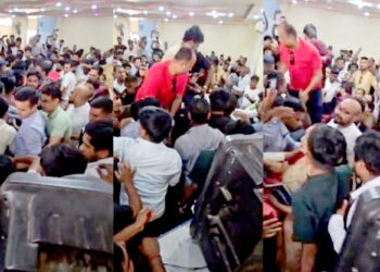 राष्ट्रिय स्वतन्त्र पार्टीको जिल्लास्तीय बैठकमा विवादः संस्थापन र संस्थापक पक्षबीच झडप, तीन घाइते