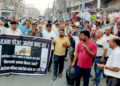 डोजर कारबाहीविरुद्ध वीरगंजमा सिटी जुलुसः ‘जनतालाई उठीबास गराउन बन्द गर’ भन्दै आक्रोश