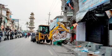 त्रिभुवन राजपथ क्षेत्रका अवैध संरचना हटाउन पाँच दिनको अन्तिम चेतावनी
