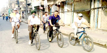 विश्व वातावरण दिवसको अवसरमा जनचेतनामूलक साइकल र्‍याली