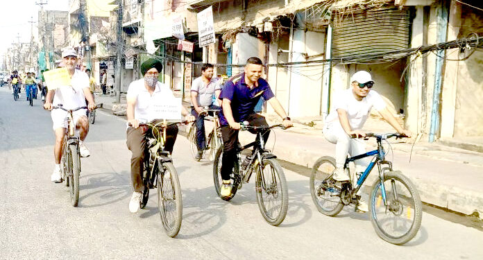 विश्व वातावरण दिवसको अवसरमा जनचेतनामूलक साइकल र्‍याली