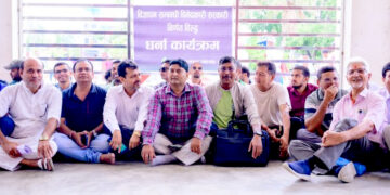 सरकारी विज्ञापन नीतिविरुद्ध पर्सासहित देशभरिका पत्रकारको धर्ना, प्रेस स्वतन्त्रतामा हस्तक्षेपको आरोप