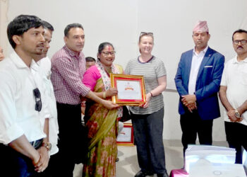 वन संरक्षणमा मधेशकै उत्कृष्ट बन्यो जगरनाथपुर गाउँपालिकाः १ लाख २५ हजारसहित सम्मानित