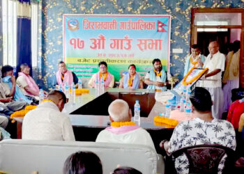 जिराभवानी गापाको ४० करोड ८३ लाख बजेट पारित, शिक्षा र पूर्वाधार विकासलाई प्राथमिकता