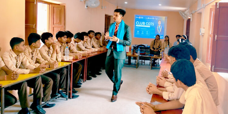 इन्टर्याक्ट क्लबका नवनिर्वाचित पदाधिकारीलाई नेतृत्व प्रशिक्षण