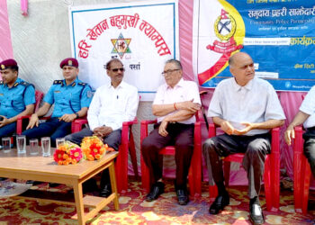 एक घर, एक बिरुवा’ अभियान: हरि खेतान कलेजमा ४ सयभन्दा बढी बिरुवा वितरण तथा वृक्षारोपण