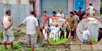 दुई महिनादेखि सार्वजनिक बाटो बन्दः निजी बंगला निर्माणका कारण रेल्वे रोडका स्थानीय सास्तीमा