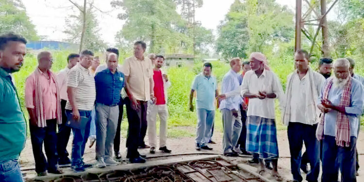 वीचिकालिको सम्भाव्यता अध्ययन गर्न गठित कार्यदलद्वारा कारखानाको निरीक्षण