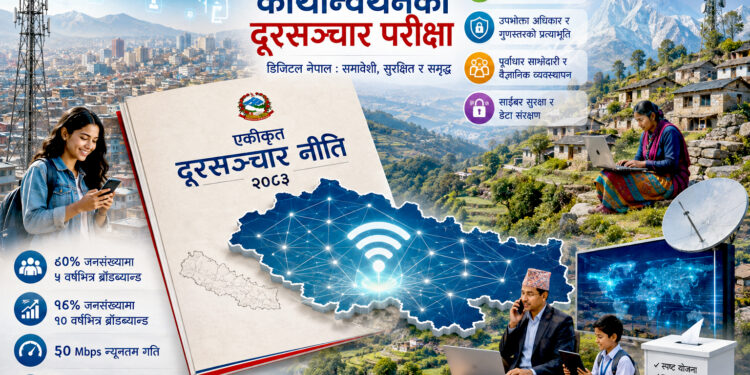 नीति मात्रै होइन, कार्यान्वयनको दूरसञ्चार परीक्षा !