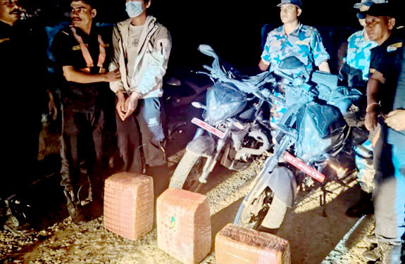 ३९ किलो बढी लागुऔषध गाँजासहित एकजना पक्राउ
