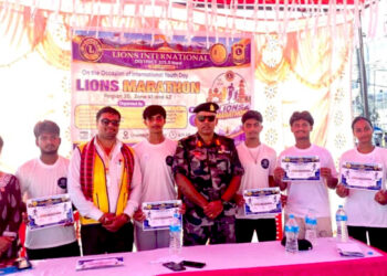 वीरगंजमा लायन्स म्याराथन सम्पन्न, स्वस्थ जीवनशैली र सक्रिय युवाको सन्देश