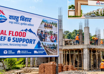 दुई सय घर निर्माणको लक्ष्यसहित ‘वास्तु विहार’ परियोजना निर्माण कार्य तीब्र