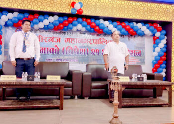 कांग्रेसको बहिष्कारबीच वीरगंजको २१औँ विशेष नगरसभाः बजेट २१ करोड घटाएर ४ अर्ब २१ करोड