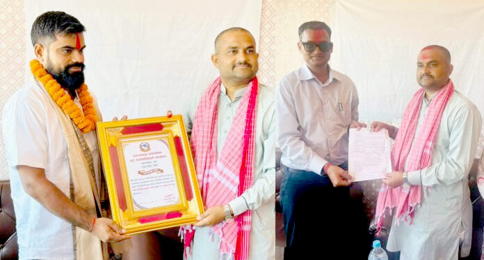 जगरनाथपुरका प्रमुख प्रशासकीय अधिकृत यादवको बिदाइ, केशरीले सम्हाले नयाँ जिम्मेवारी