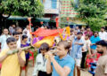 बाढीमा बेपत्ता आरभ र आलोकको शव भेटिएन, परिवारले कुशको शव बनाएर गरे अन्तिम संस्कार