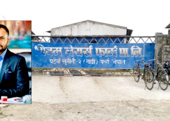 ह्याचरीको दुर्गन्धले आक्रान्त बस्तीः शिवम् लेयर्स फार्म तत्काल बन्द गर्न नेता पाण्डेको माग