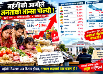 महँगीको आगोमा जनता, तथ्यांकमा सरकारको मौनता !