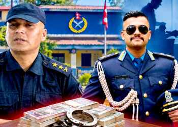 एसपीको चासो, घुमुवा प्रहरी एक लाखसहित पक्राउः इन्स्पेक्टर अधिकारीमाथि कारबाहीको आनाकानी !