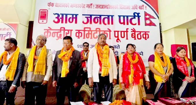 अन्तरिम संविधानसहित अन्तरिम सरकार गठनको पहल गर्ने आजपाको निर्णय