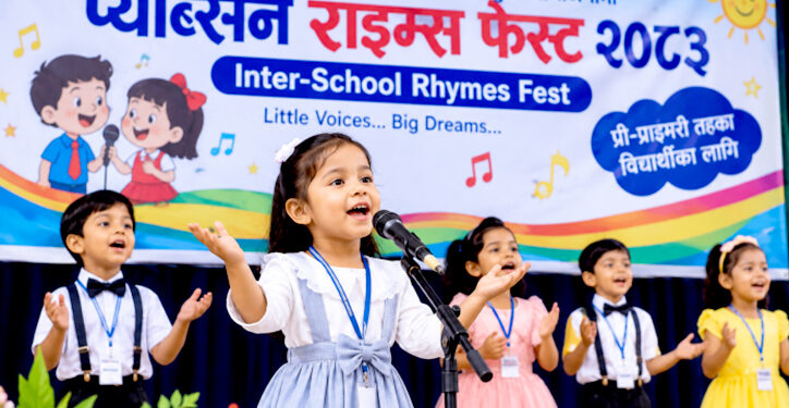 वीरगंजमा पहिलोपटक ‘प्याब्सन राइम्स फेस्ट’ हुँदै, २० विद्यालयका बालबालिका सहभागी