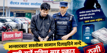 भन्सारबाट सस्तोमा गाडी र सामान दिलाइदिने भन्दै ठगी, वीरगंजबाट बिचौलिया पक्राउ