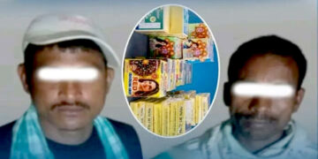 माछाको लोडभित्र लुकाएर ल्याइएका ८० हजारका पटका बरामद, दुई जना नियन्त्रणमा
