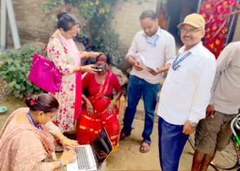 सामाजिक सुरक्षा भत्ता कार्ड नवीकरण घरदैलोमै